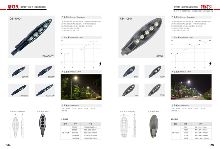 LED市电路灯 LS-658