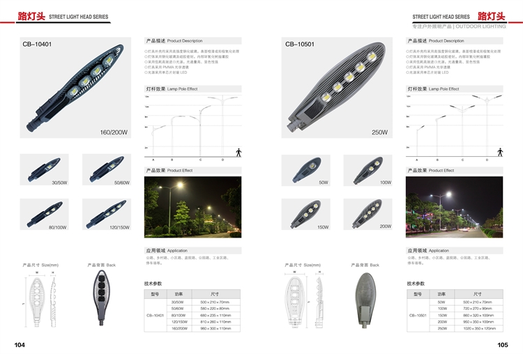 LED市电路灯 LS-658