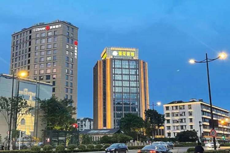 环城西路沿线夜景照明